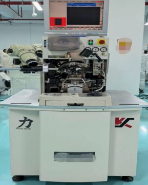 Automatic gold wire bonder at Sunwin's manufacturing base in Shenzhen