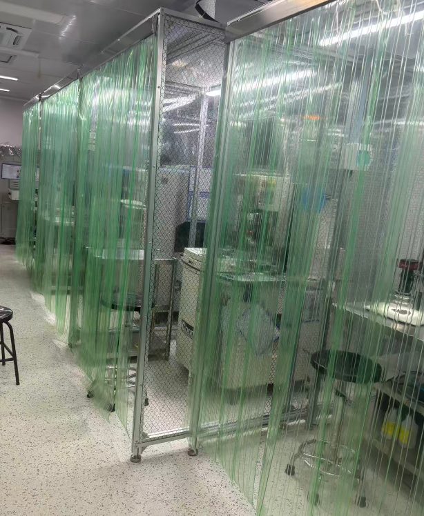 Class 10,000 cleanroom area at Sunwin's manufacturing base in Shenzhen